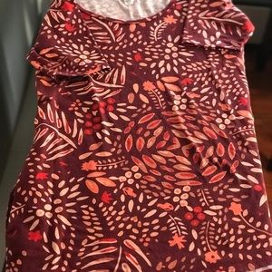2 LulaRoe Tops - XXS - Red
